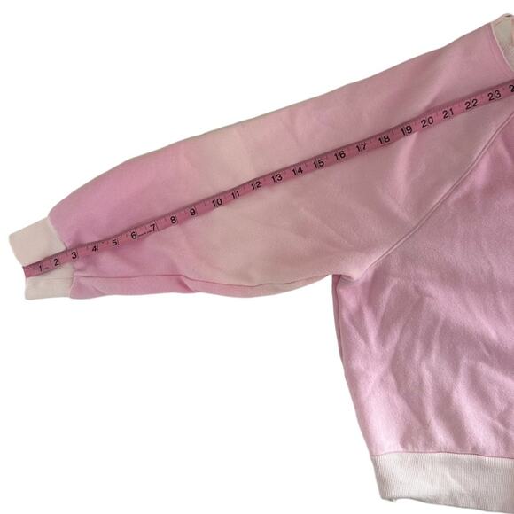 Victoria’s Secret On Point Off Shoulder Pink Purple Ombre Tye Dye Sweater Size L - Picture 12 of 12